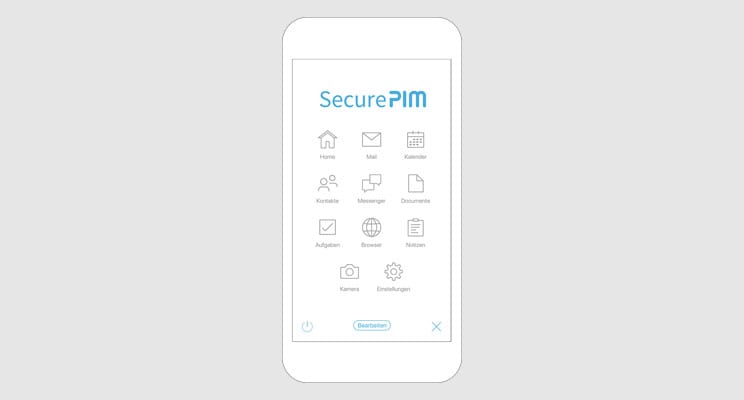 Container App SecurePIM für iOS und Android im Test