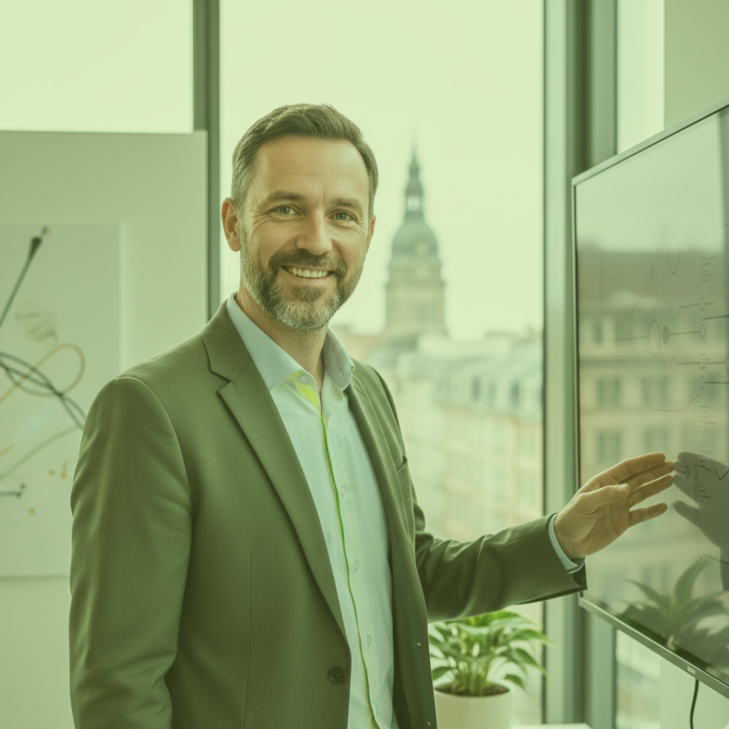 portrait-eines-it-leiter-im-kritis-betrieb-vor-whiteboard-und-stadtpanorama